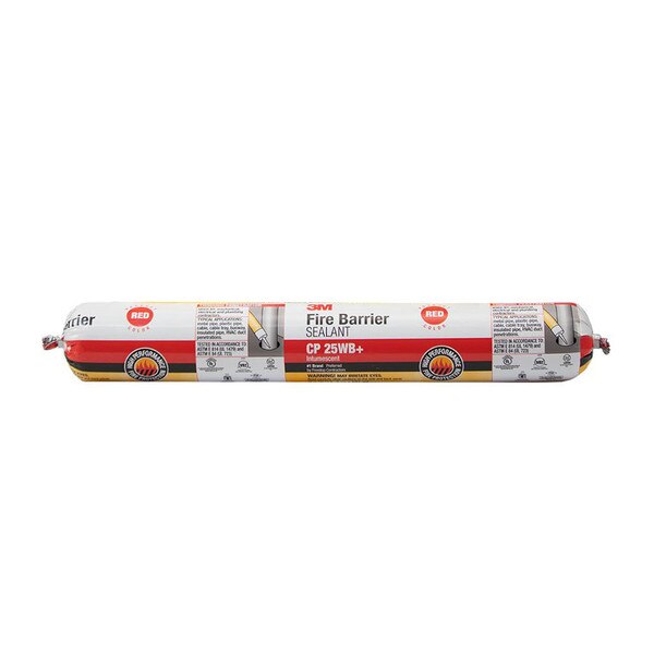 3M Fire Barrier Sealant CP 25WB+ - Red Intumescent Firestop Sealant (20 Fl Oz) 3 thumbnail image