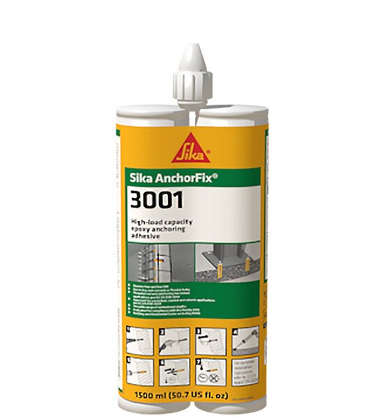 Sikadur AnchorFix 3001 per 10 Ounce Standard Cartridge Sunshine