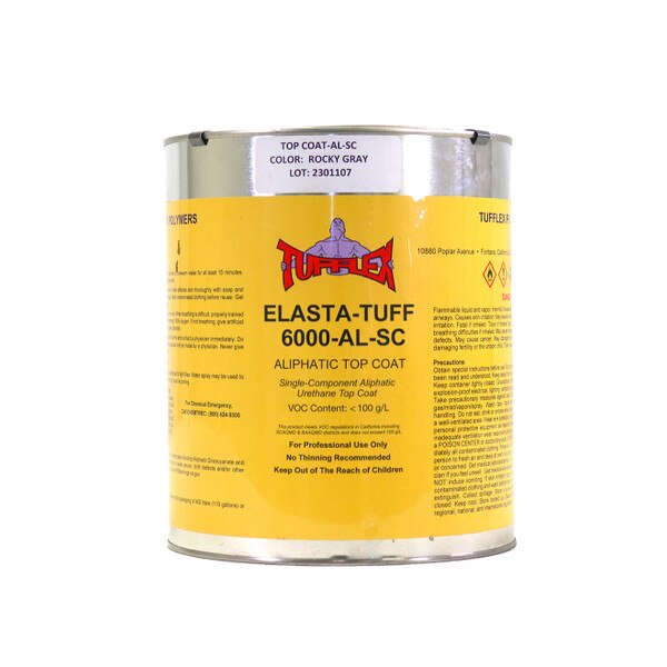 Tufflex Elasta-Tuff 6000 AL SC 100 VOC 1 Gallon Unit | Sunshine Supply